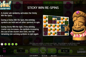 Sticky Win Re-Spins