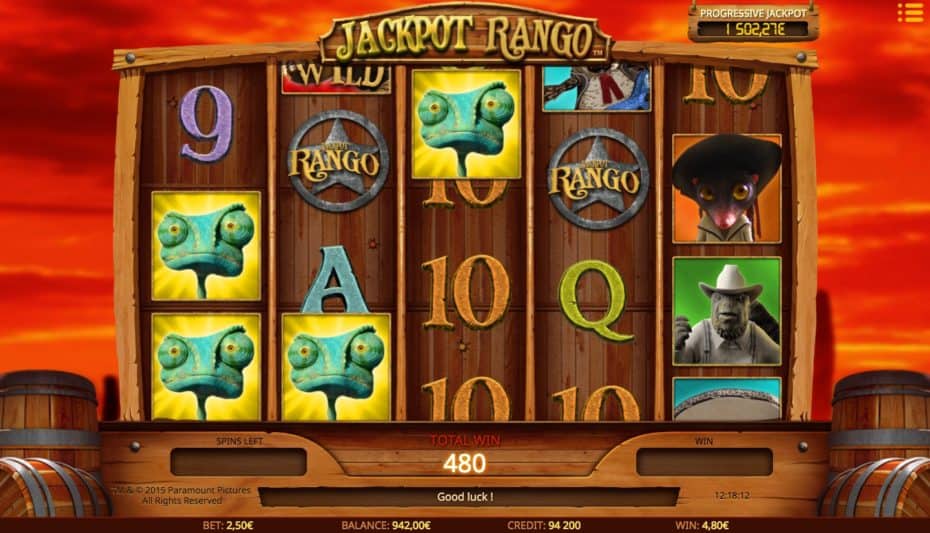 Rango Free Spins