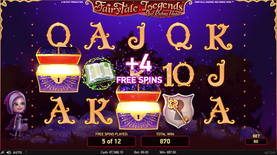 Red Riding Hood Free Spins