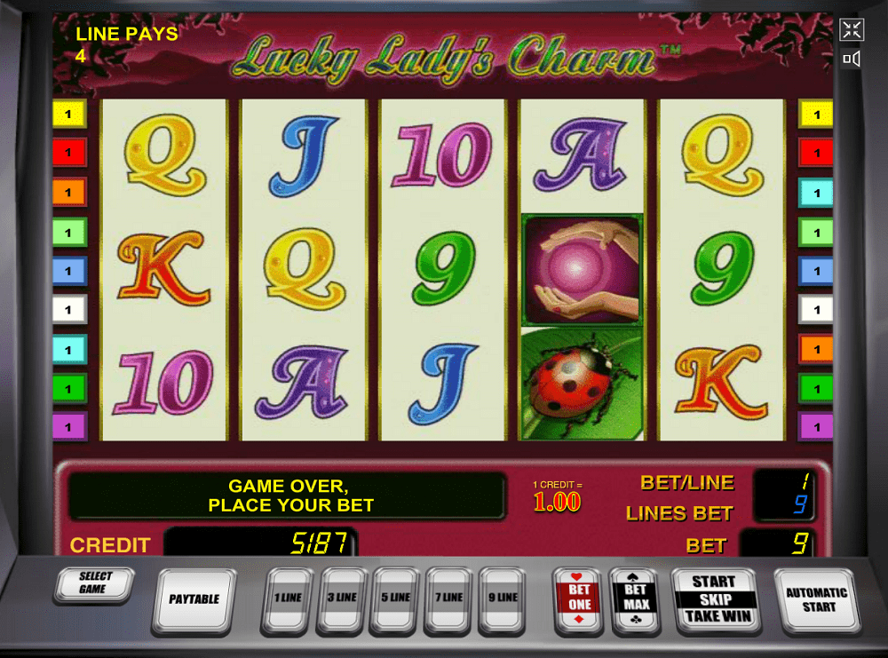 free lucky lady charm slots games