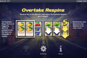 Overtake Respins
