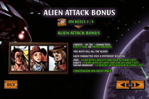 Alien Attack Bonus
