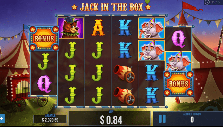 Jack In The Box Bonus Game