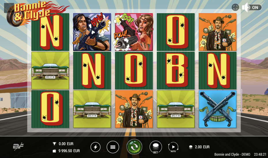 Bonnie and Clyde Slot Review