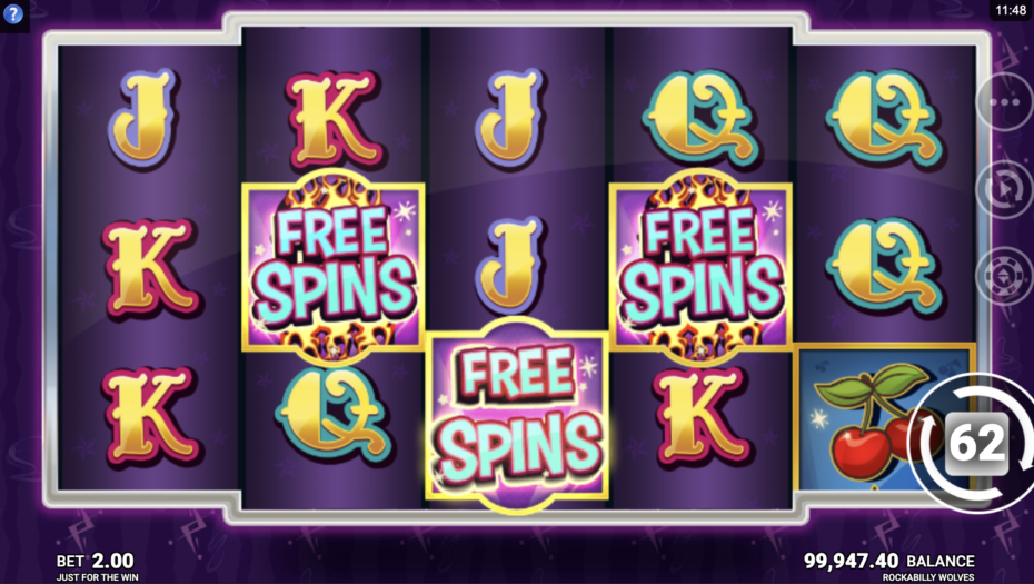 Rockabilly Wolves Free Spins