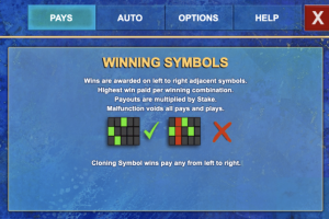 Winning Symbols