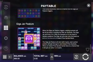Giga Jar Feature