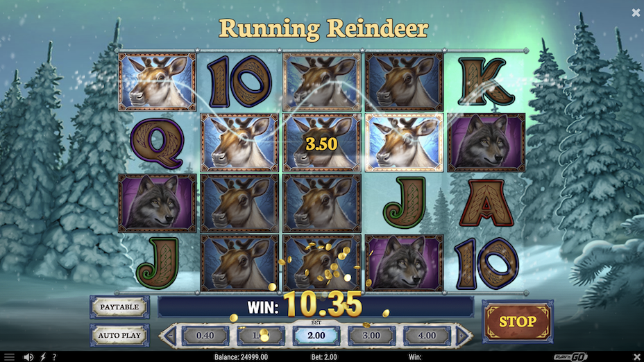 Running Reindeer