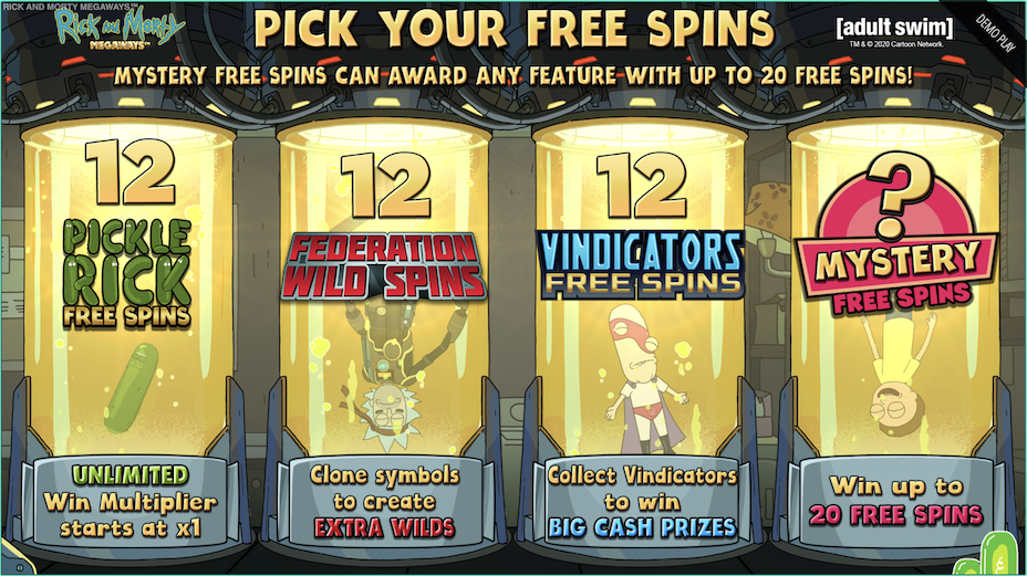Pick Your Free Spins