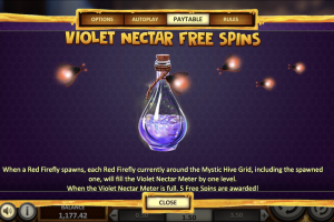 Violet Nectar Free Spins