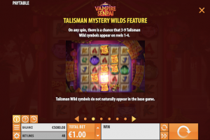 Talisman Mystery Wilds Feature