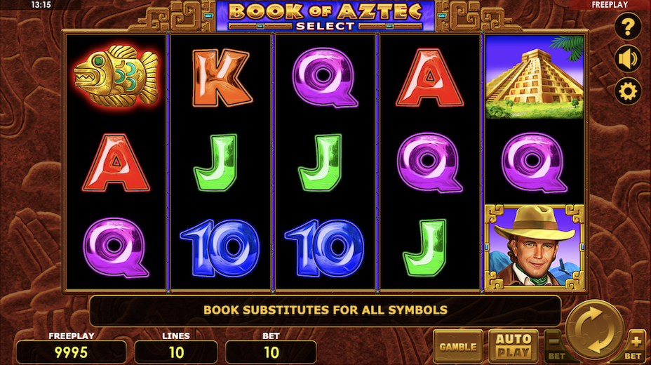 Book of Aztec Select Slot Review