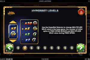 HyperBet Levels