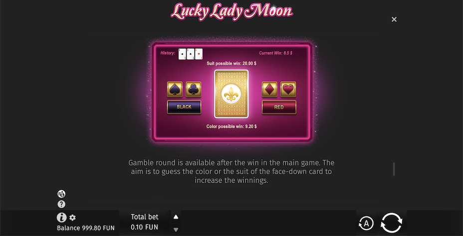 Lucky Lady Moon Slot Machine by BGaming Free Play & Review