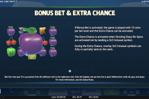 Bonus Bet and Extra Chance