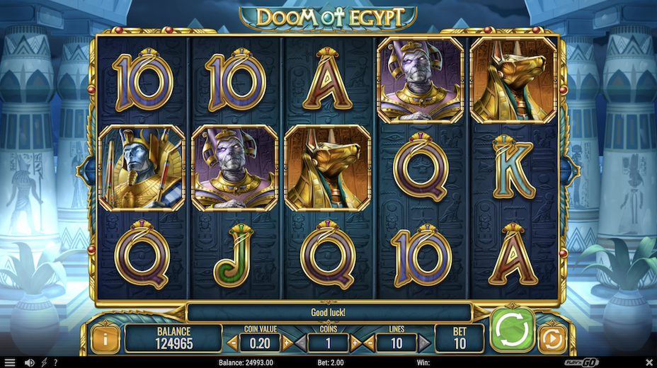 Doom of Egypt Slot Review