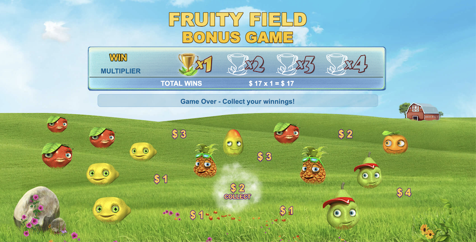 Fruity Field Bonus Game