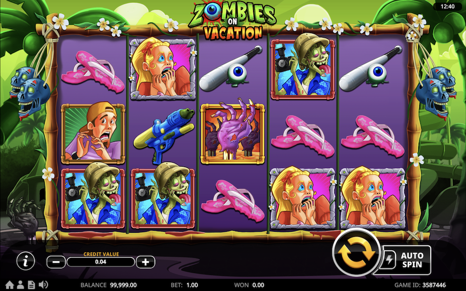 Zombies on Vacation Slot Review