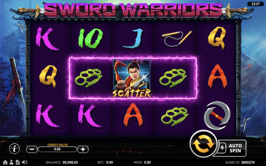 Sword Warriors Slot Review