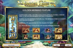 Golden Mermaid Feature
