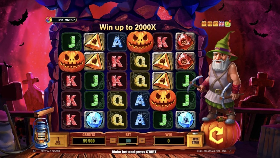 Halloween Crystals Slot Review