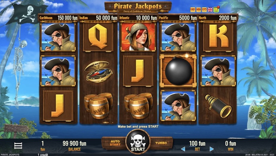 Pirate Jackpots Slot Review