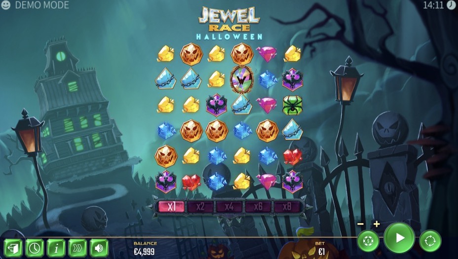 Jewel Race Halloween Slot Review