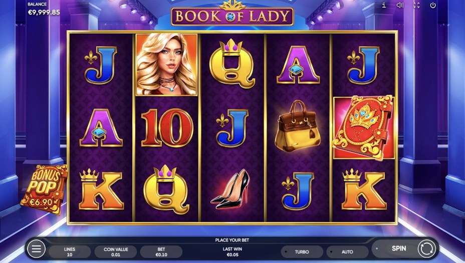 Book of Lady Slot Review
