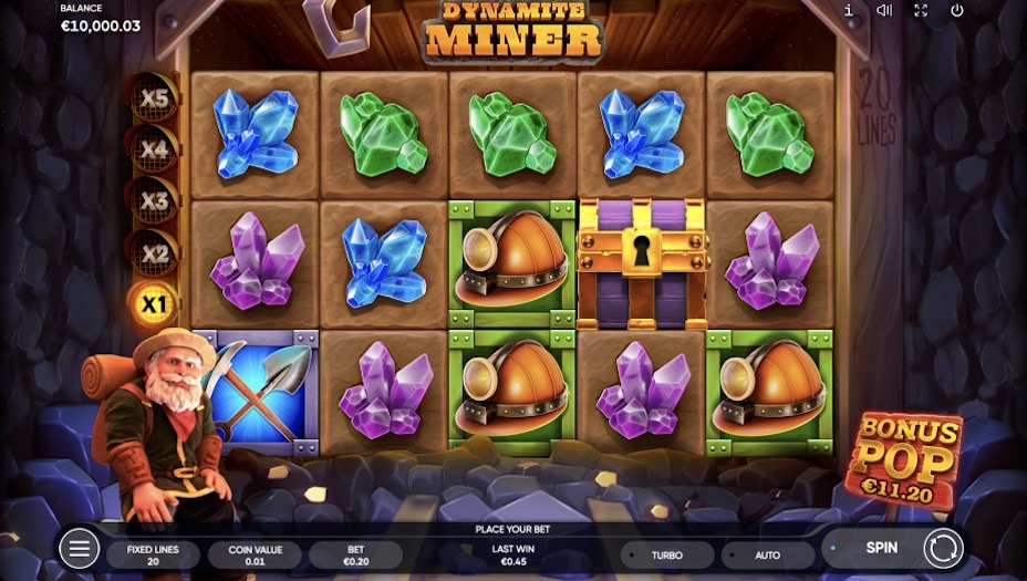 Dynamite Miner Slot Review