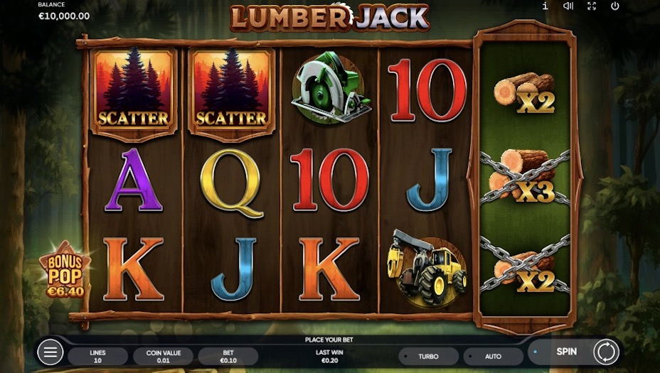 Lumber Jack Slot Review