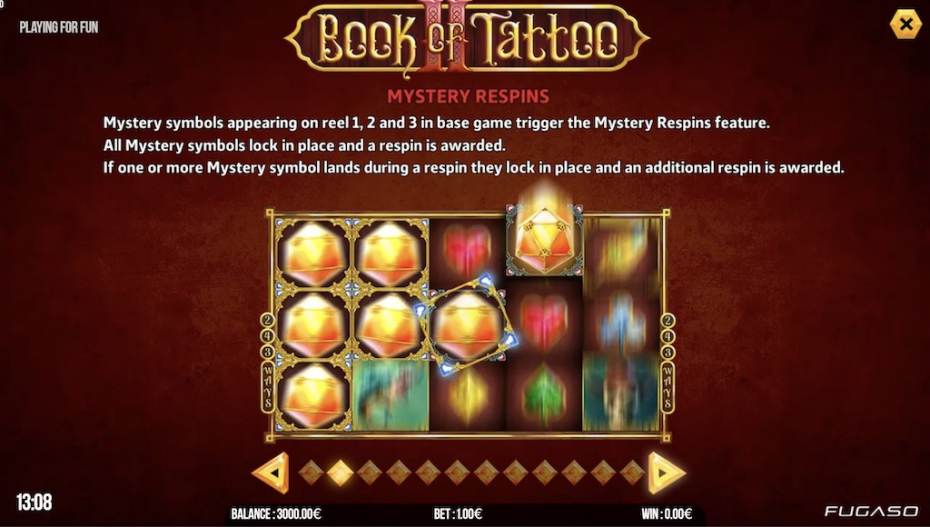 Mystery Respins Feature