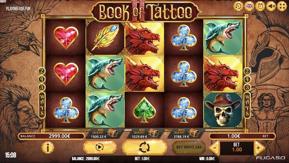 Book of Tattoo 2 Slot Review