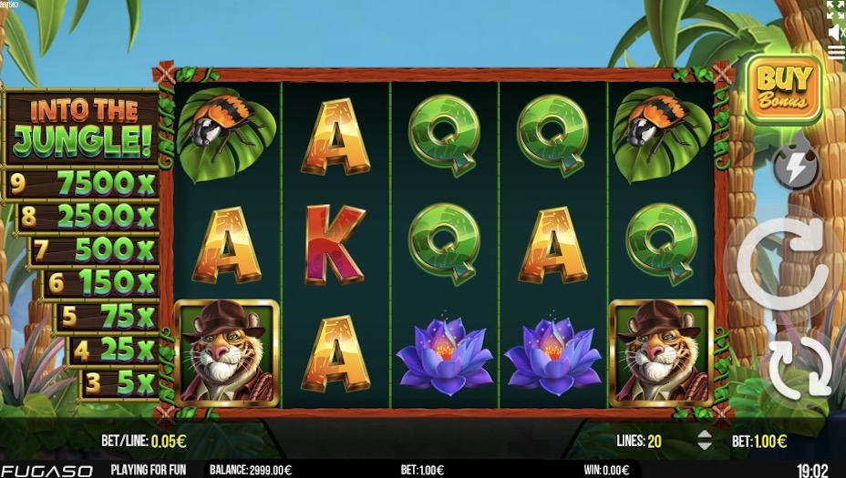 Into the Jungle Slot Review