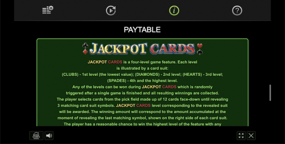 Jackpot Cards