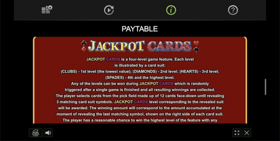 Jackpot Cards