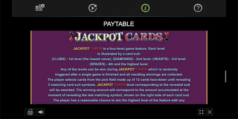 Jackpot Cards