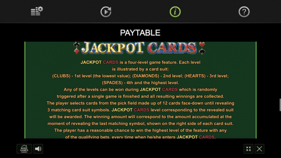 Jackpot Cards