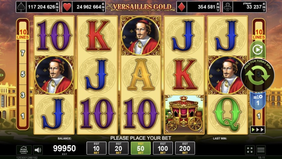 Versailles Gold Slot Review