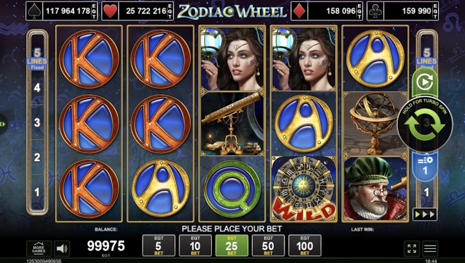 Zodiac Wheel Slot Review