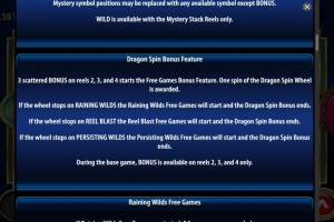 Dragon Spin Bonus Feature