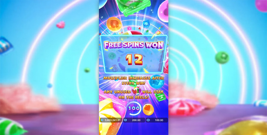12 freespins activated