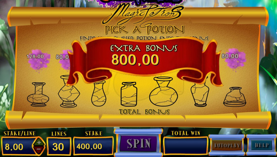 Magic Potion Pick Bonus