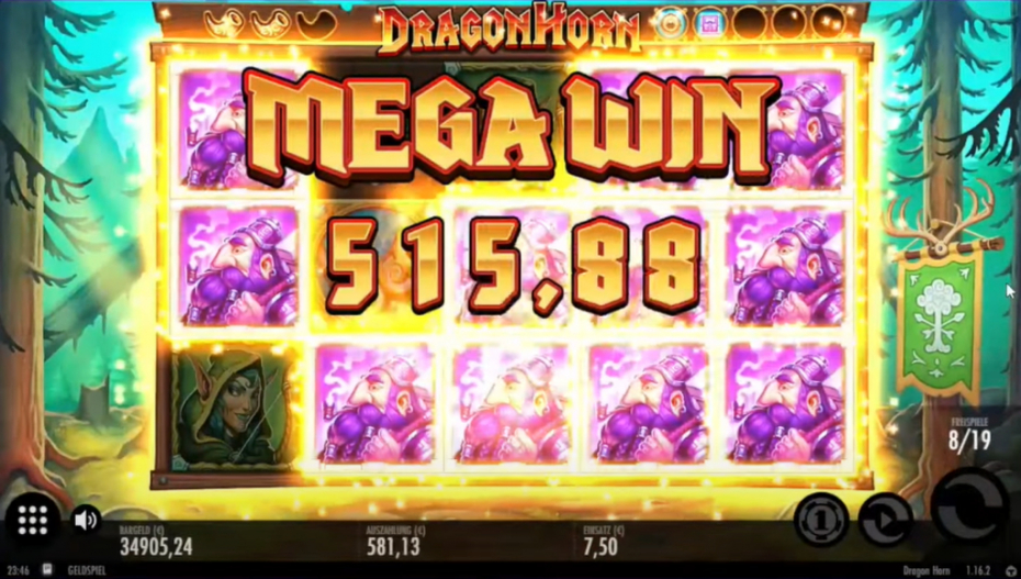 Feature Mega Win Spin