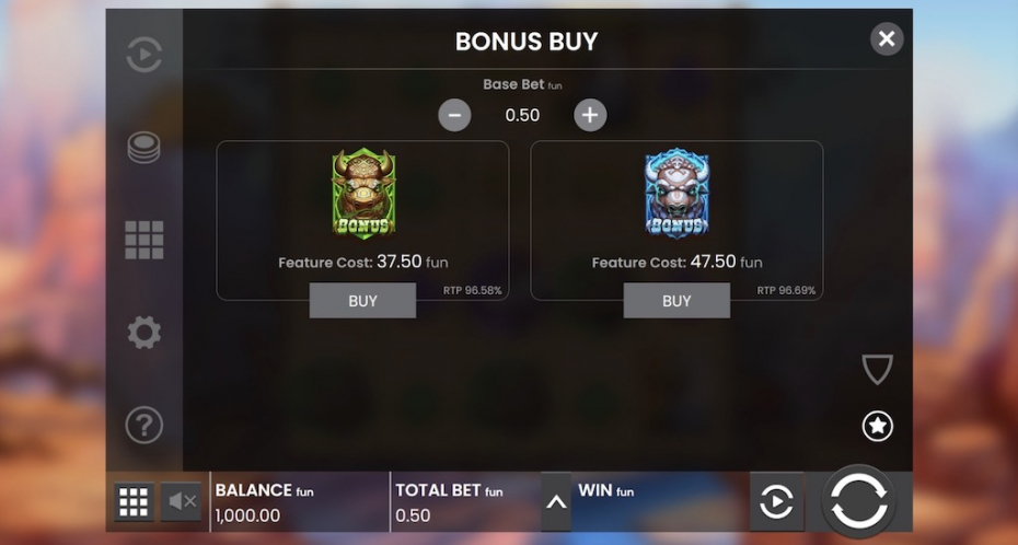 Bonus Buy Feature