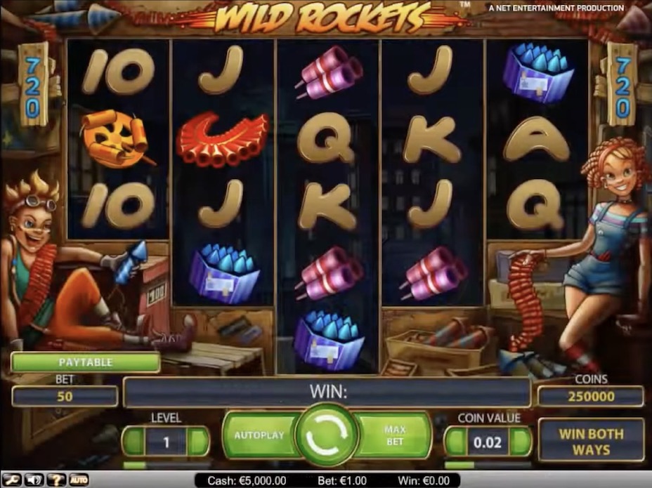 Wild Rockets Slot Review