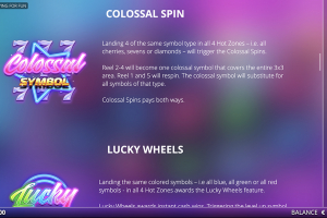 Collossal Spin and LuckyWheel