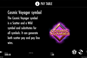Cosmic Voyager Symbol Rules