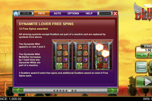 Dynamite Lover Free Spins Rules
