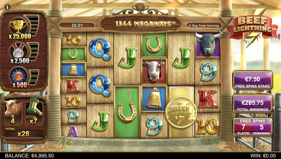 Free Spins Feature Game