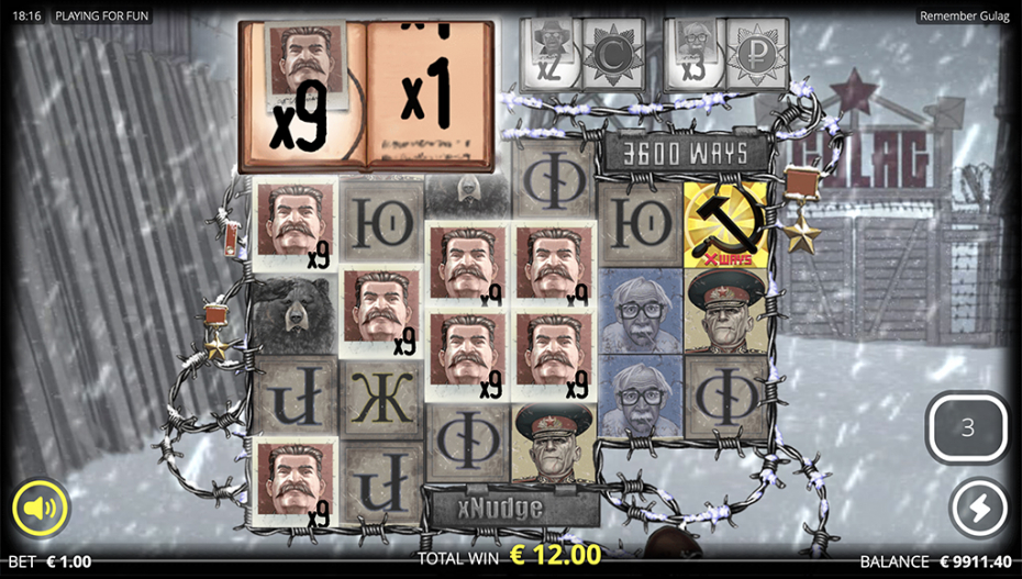 Gulag Spins Feature Game and Multiplayer